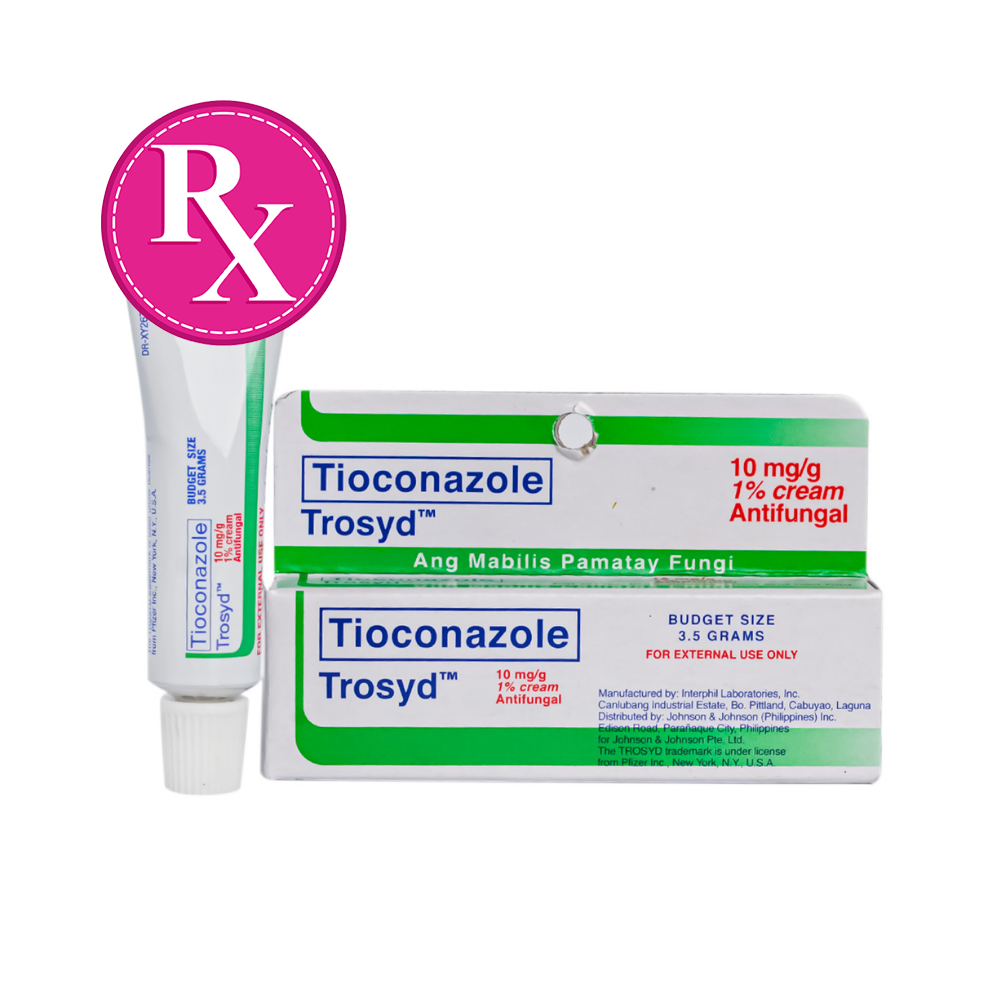 Tioconazol Trosyd Tioconazole 10mg/g 1% Cream 3.5g
