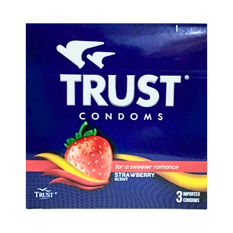 Trust Classic Condom Strawberry 3's