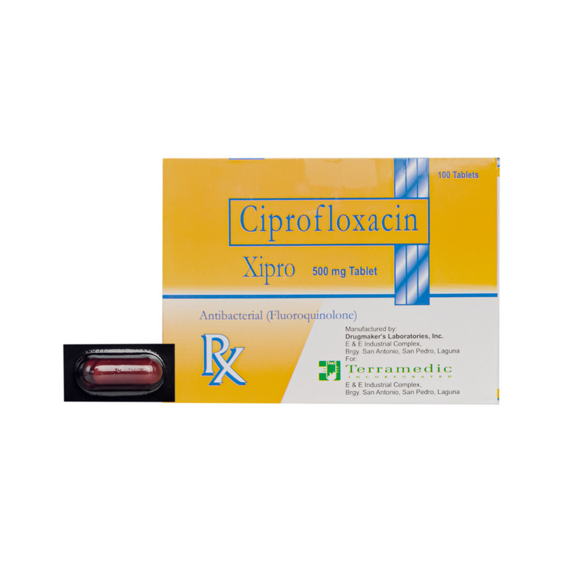 Xipro Ciprofloxacin 500mg Tablet By 1's