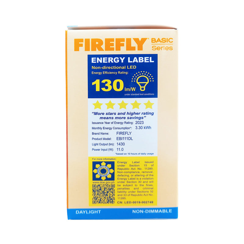 Firefly LED Bulb 11 Watts Daylight EBI111DL