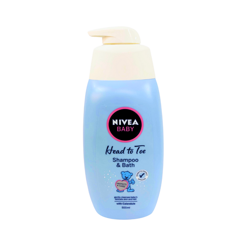 NIVEA, Baby Head-To-Toe Wash with Calendula 200ml