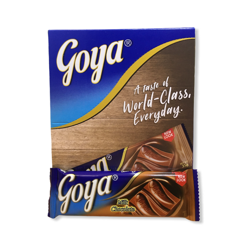 Goya Bar Milk Chocolate Almonds 24's
