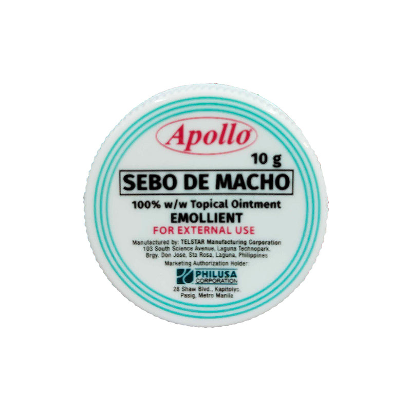 Apollo Sebo De Macho Skin Moisturizer 10g