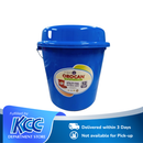 Orocan Quality Pail with Cover Blue 12L