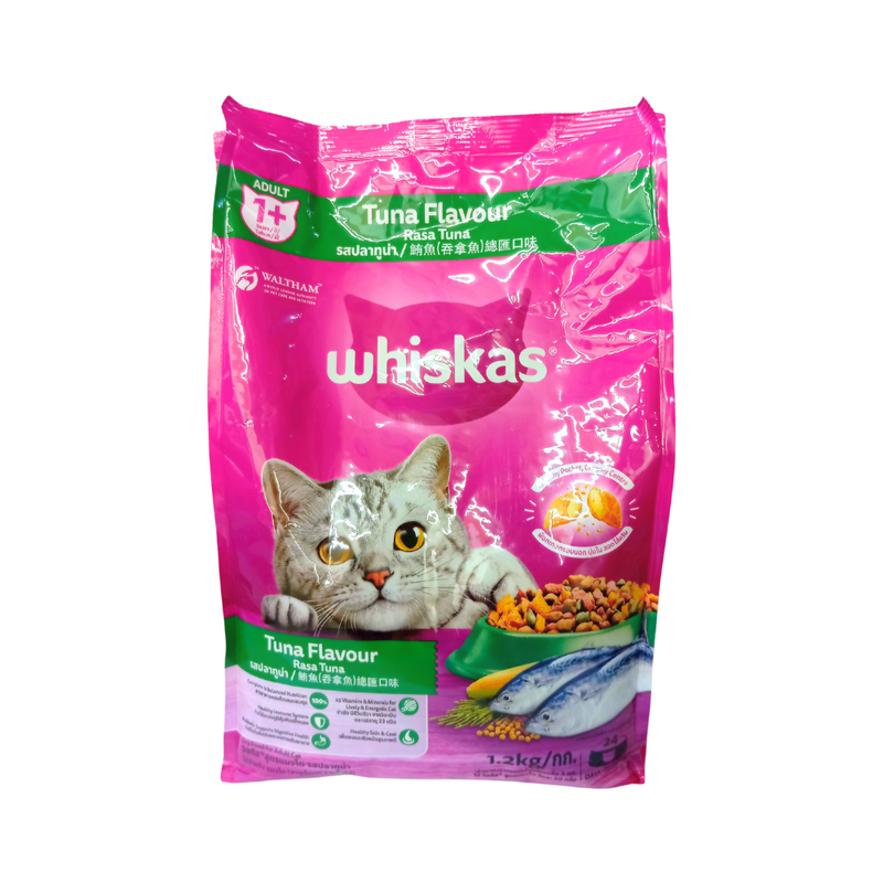 Whiskas Dry Cat Food Tuna Flavor 1.2kg