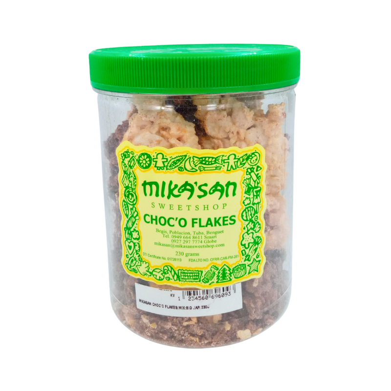 Mikasan Choco Flakes Mix Big Jar 230g