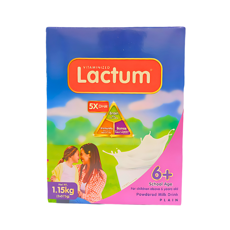 Lactum 6+ Powdered Milk Drink Plain 1.15kg