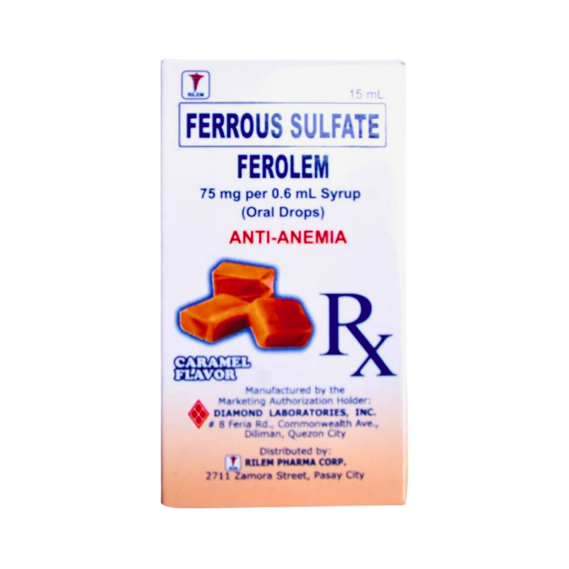 Ferolem Ferrous Sulfate Drops 15ml