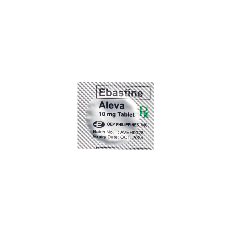 Aleva Ebastine 10mg Tablet By 1's