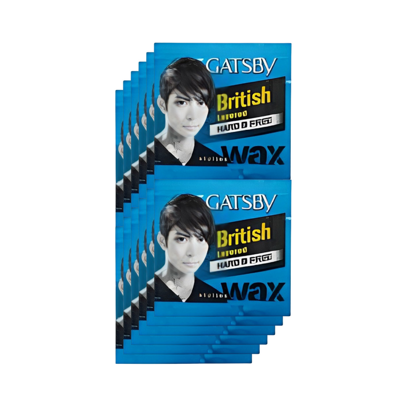 Gatsby Styling Wax Hard And Free 3g x 12's