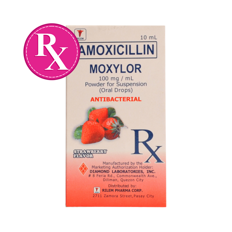 Amoxicillin 100mg/ml Oral Drops 10ml