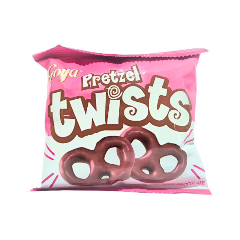 Goya Pretzels Twists Milk Chocolate 21g