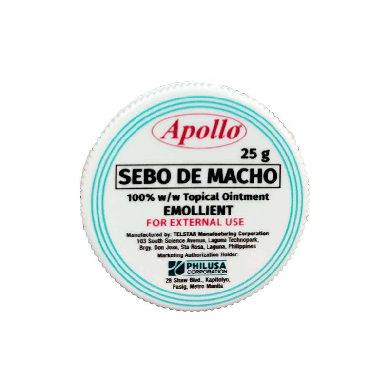 Apollo Sebo De Macho Skin Moisturizer 25g