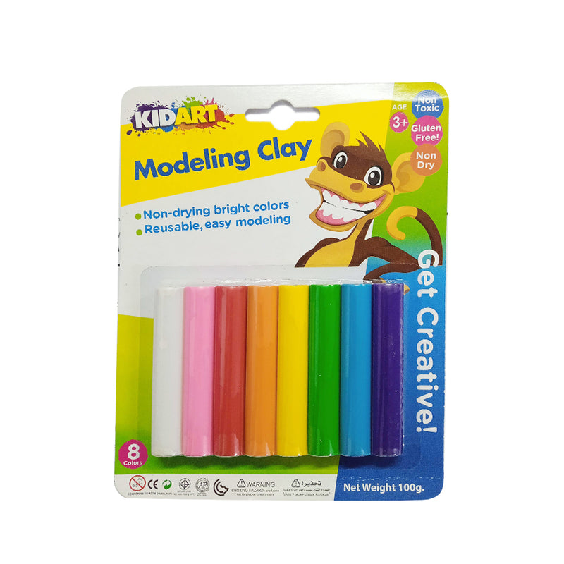 Kid Art Clay 8 Regular Color