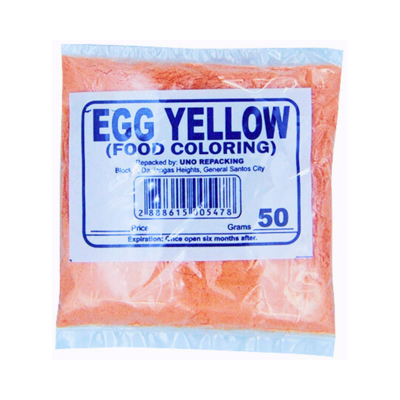 DCM Food Coloring Egg Yellow 50g