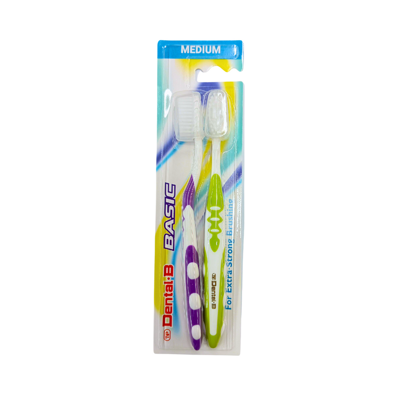 Dental-B Basic Toothbrush Sure Adult Medium Toothbrush
