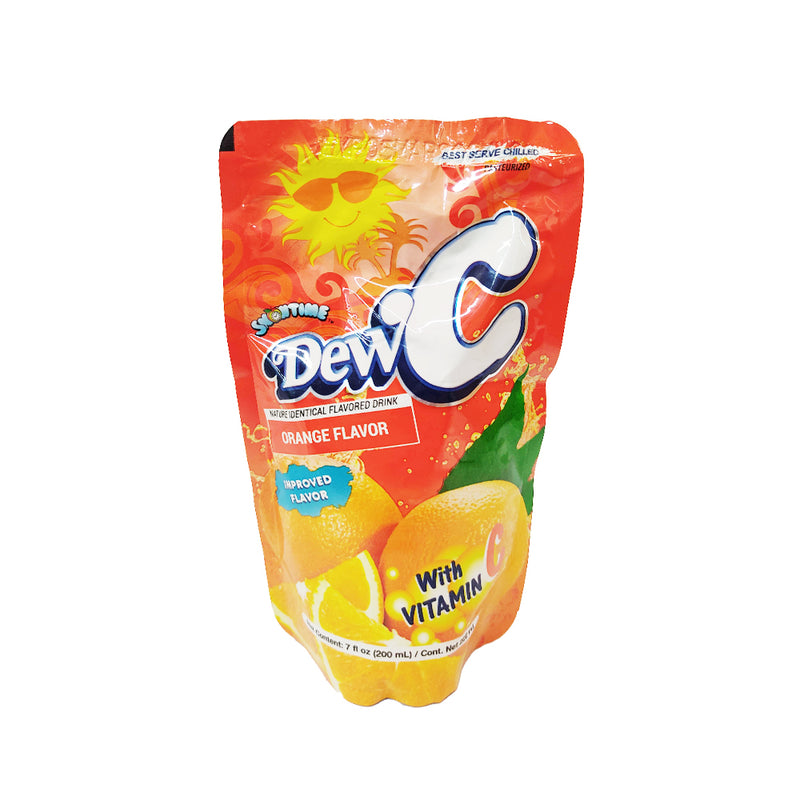 Snowtime Dew-C Juice Drink Orange 200ml