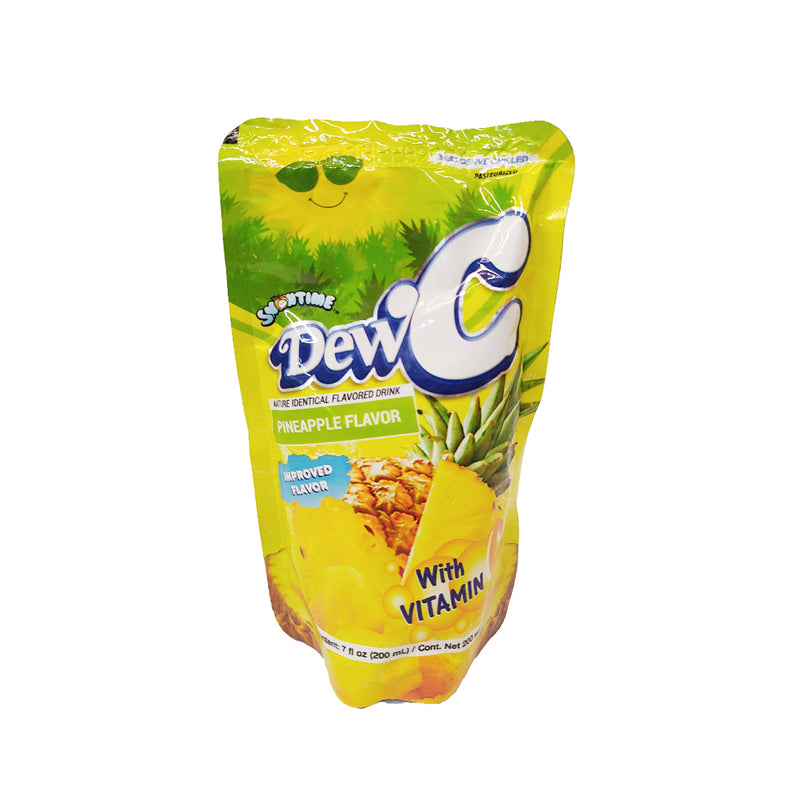 Snowtime Dew-C Juice Drink Pineapple 200ml