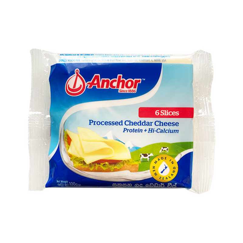 Anchor Cheddar Cheese 6 Slices