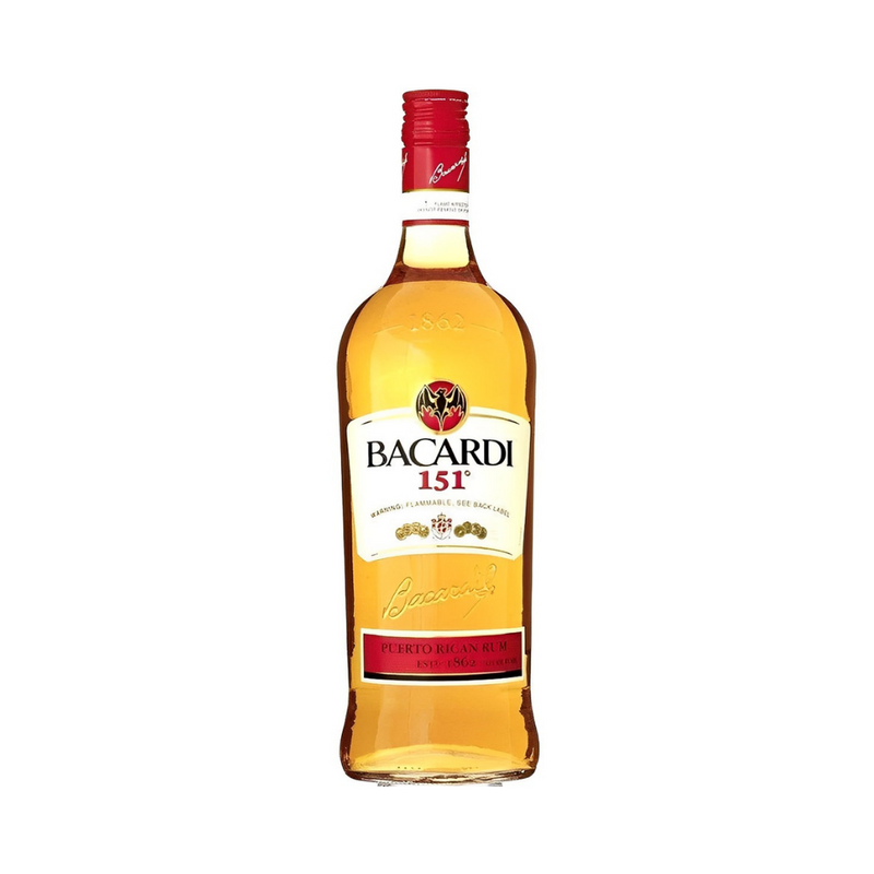 Bacardi 151 Puerto Rican Rum 750ml