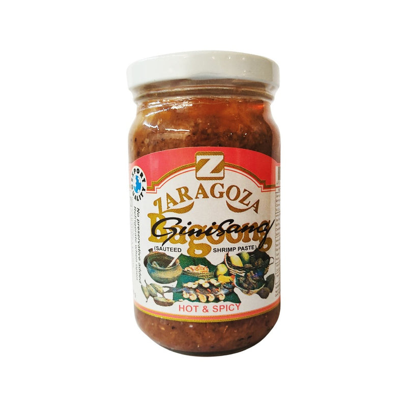 a bottle of sauteed shrimp paste hot and spicy