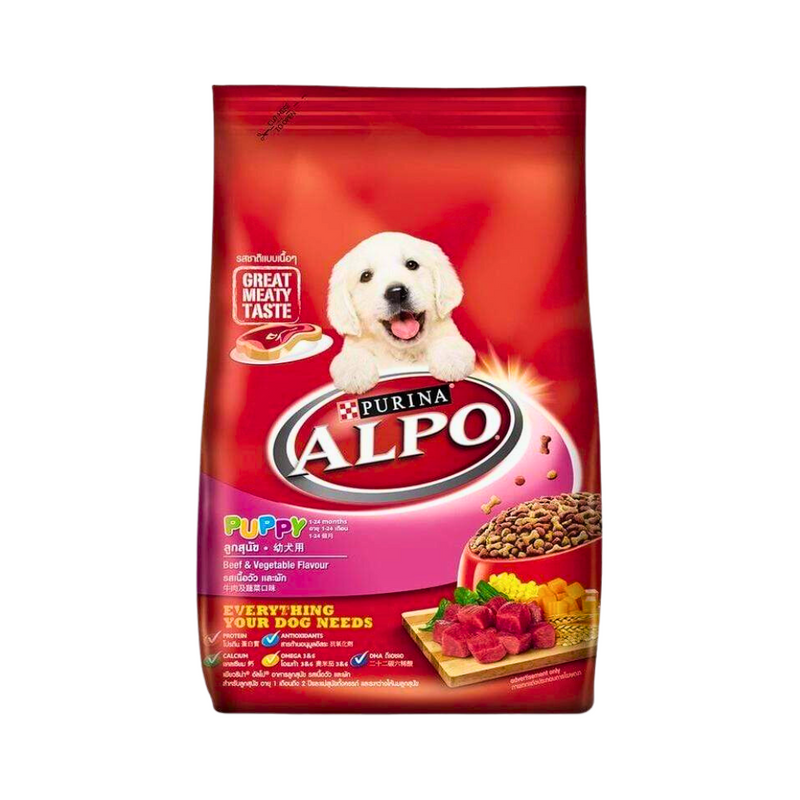 Alpo Puppy  Dog Food Beef And Vegetables 1.3kg