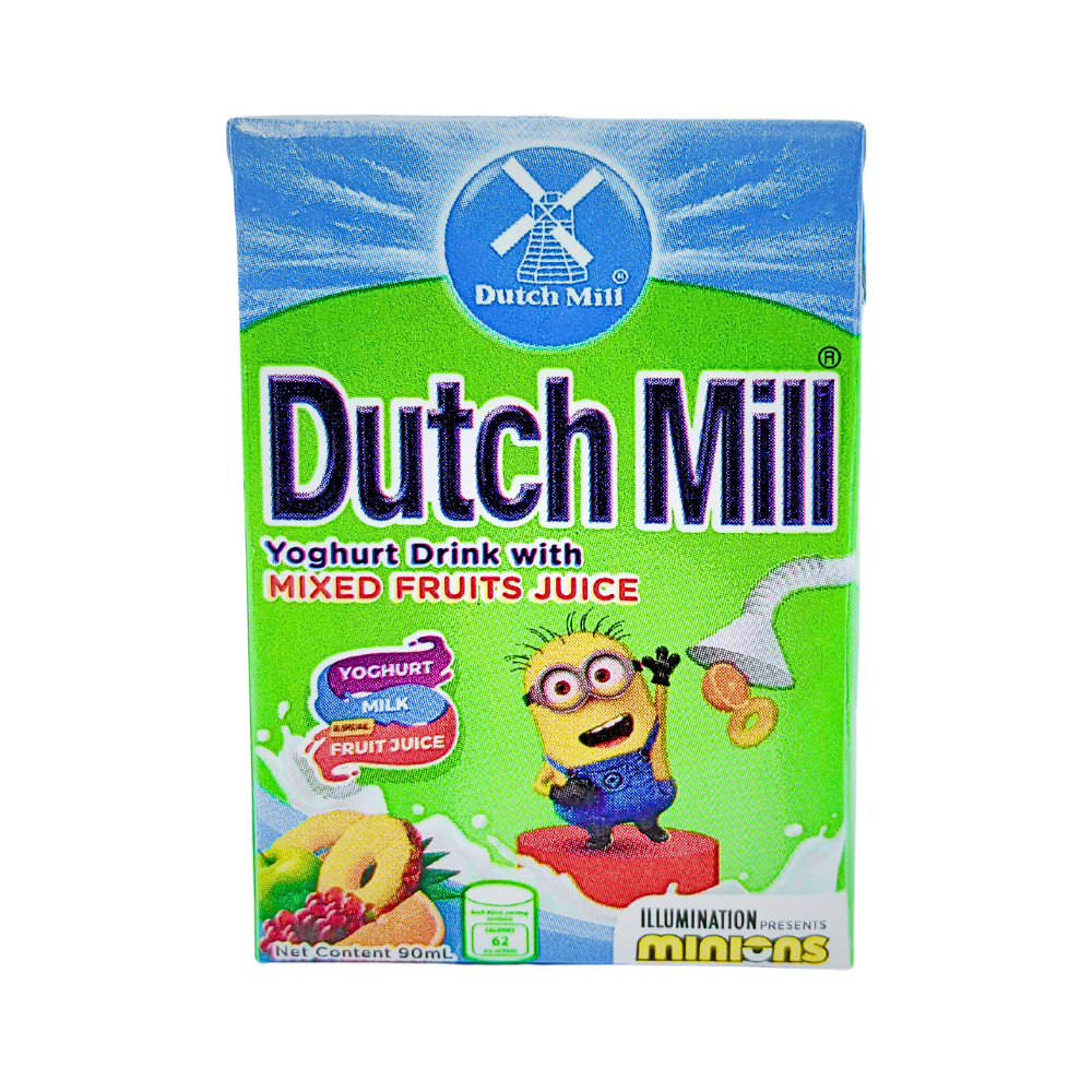 Dutch Mill Set Dutch Mill UHT Yoghurt Drink Mixed Fruit 90ml