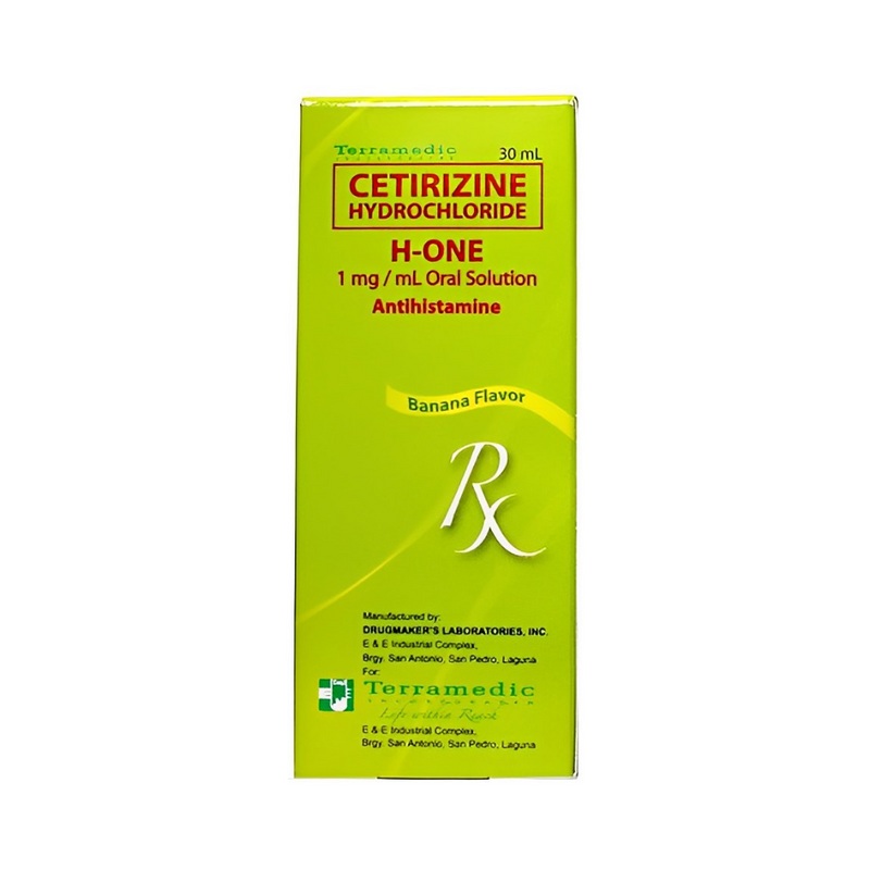 H-One Cetirizine 1mg/ml Oral Solution 30ml