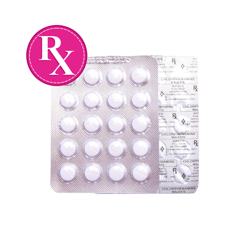 Chlorphenamine Maleate Tablet 4mg x 20's