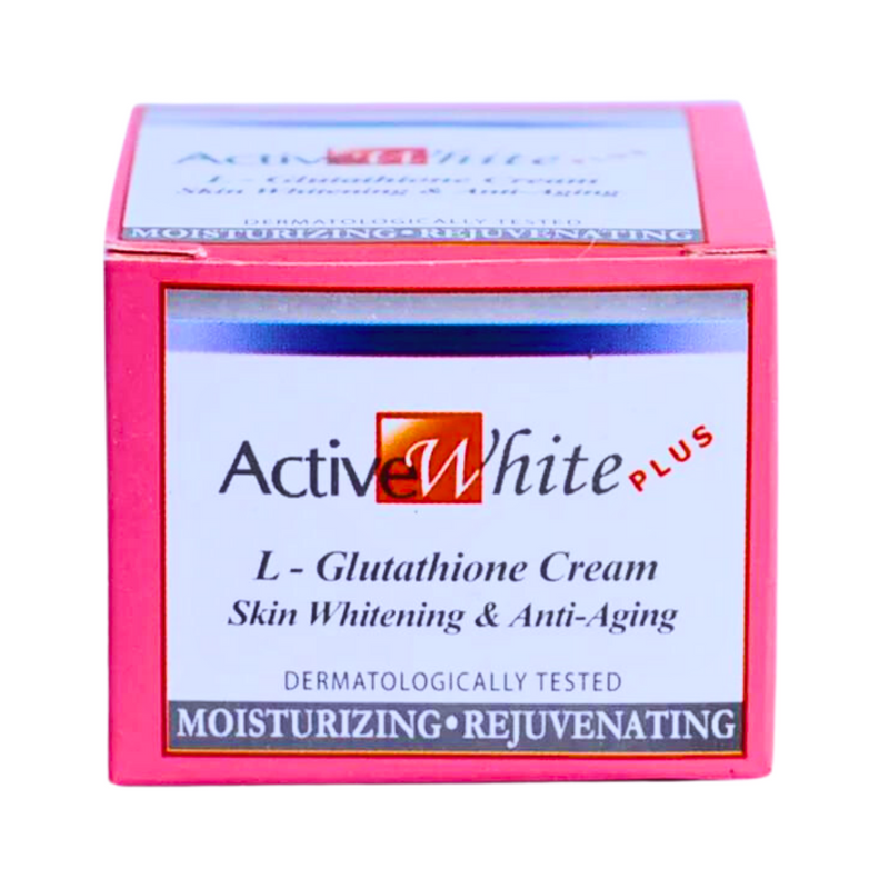 Active White Plus L-Glutathione Cream Skin Whitening And Anti-Aging 15g