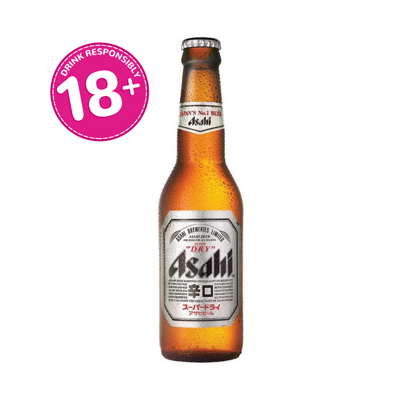 Asahi Beer Bottle 330ml