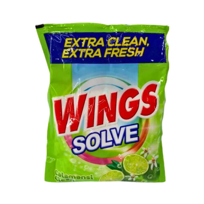 Wings Solve Detergent Powder Calamansi Clean 60g