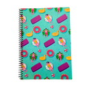 Spring Leaf Single Wire Spiral Notebook 685 80 Leaves