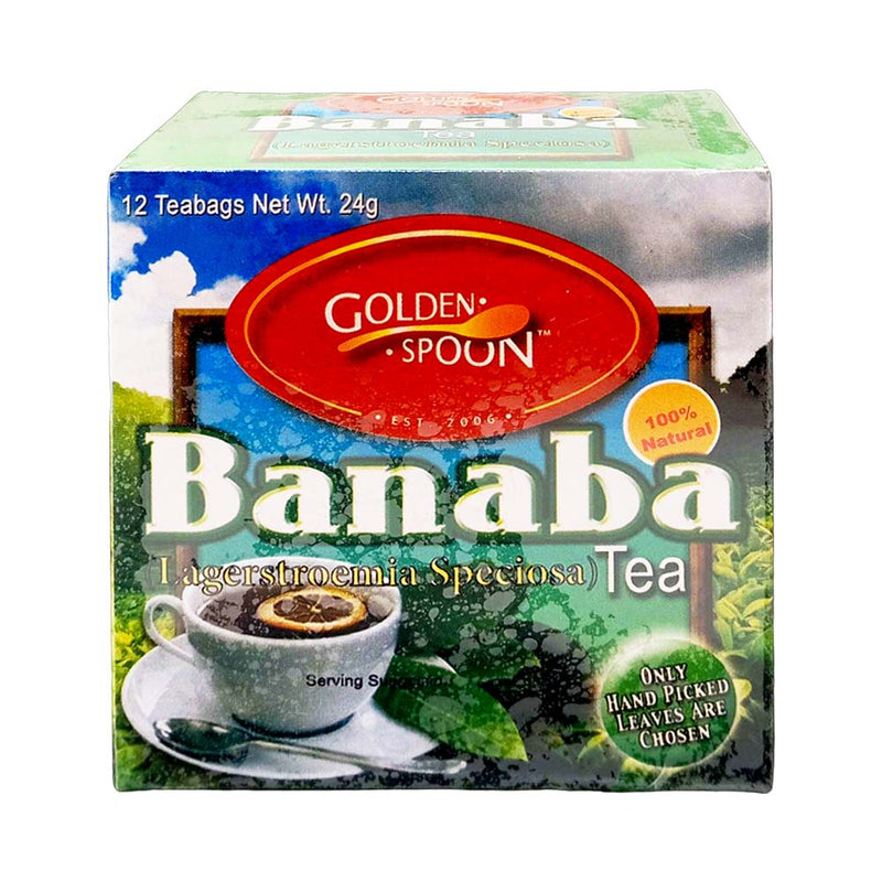 Golden Spoon Herbal Tea Drink Banaba 2g x 12 Tea Bags