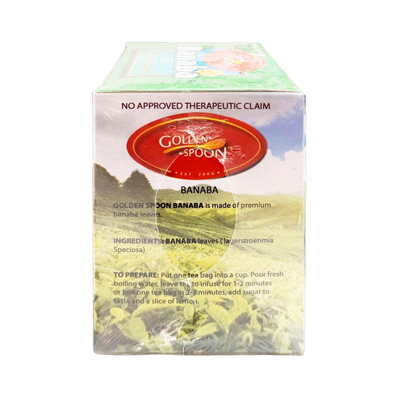 Golden Spoon Herbal Tea Drink Banaba 2g x 12 Tea Bags