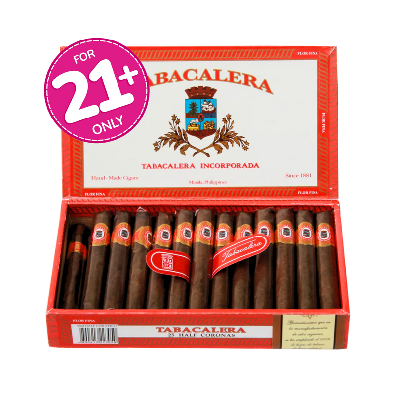 Tabacalera Cigarette Coronas Standard Box 25
