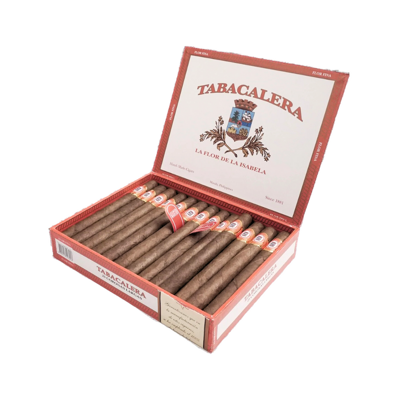 Tabacalera Cigarette Coronas Largas Standard Box 25