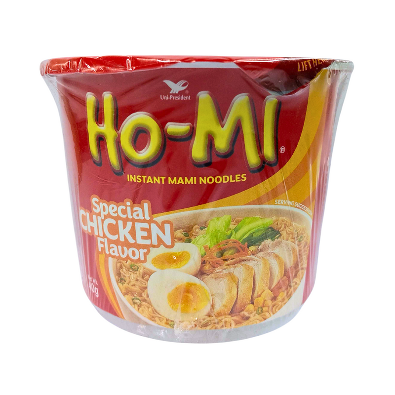 Menu Homi Homi Instant Mami Noodles Econobowl Chicken and Garlic 40g