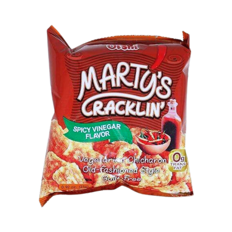 Oishi Marty's Cracklin' Spicy Vinegar 26g