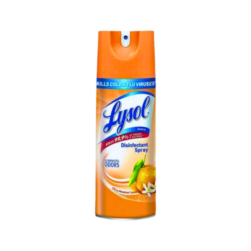 Lysol Liquid Disinfectant Spray Citrus Meadows 510g