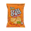 Criss Cross Crisscut Fries Snax Creamy Cheese 20g