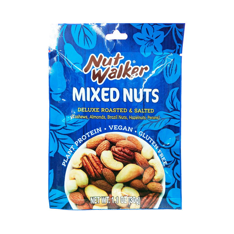 Nut Walker Nuts Mixed Nuts Deluxe Roasted And Salted 30g