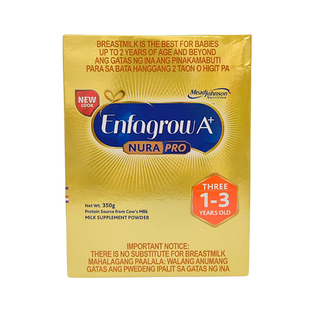Enfaglow Enfagrow A+ Three Milk Supplement 1-3 Years Old 350g