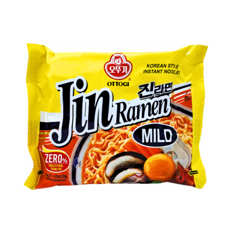 Ottogi Instant Noodles Jin Ramen Mild 120g