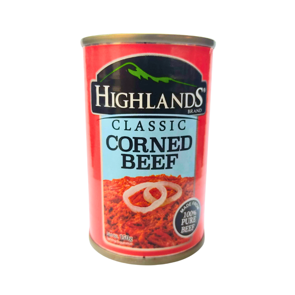 Highlands Color:red Highlands Corned Beef EOC 150g