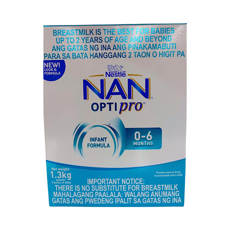 Nan Optipro One Infant Formula 0-6 Months 1.3kg
