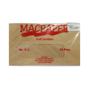 Macpaper Brown Window Envelope 3/4 10's