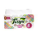 Tisyu Bathroom Tissue Mega 3Ply 8 Rolls