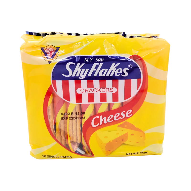 M.Y. San Skyflakes Crackers Cheese 25g x 10's