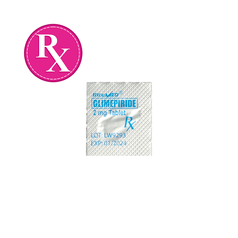 Ritemed Glimepiride Tablet 2mg By 1's